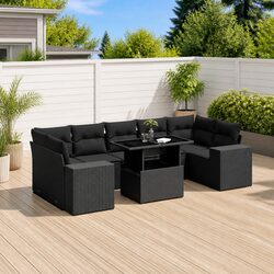 8 Piece Garden Sofa Set