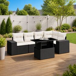 Compact 6-Piece Outdoor Sofa Set for Your Patio