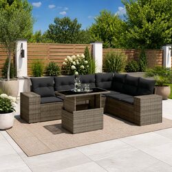 7 Piece Outdoor Sofa Set: Quality and Convenience