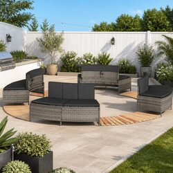 Hot Tub Surround with Acacia Step