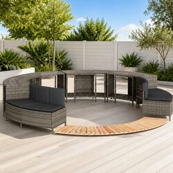 Hot Tub Surround with Storage