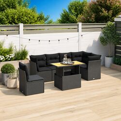 7 Piece Garden Sofa Set: Stylish and Durable