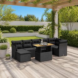 Quality 8-Piece Garden Sofa Set Built for Comfort
