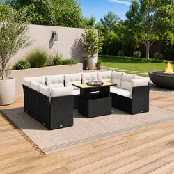 10-Piece Outdoor Sofa Set