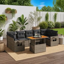 8 Piece Outdoor Sofa Set