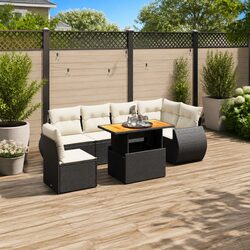 7 Piece Garden Sofa Set: Stylish and Functional