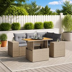 Modular 5-Piece Outdoor Sofa Set