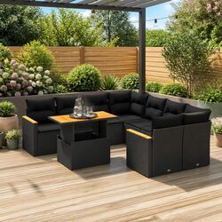 9-Piece Outdoor Sofa Set