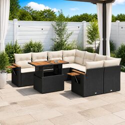 9-Piece Garden Sofa Set