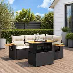 5 Piece Garden Sofa Set for Patios