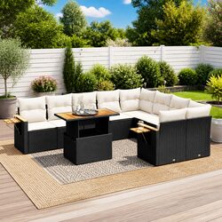 10-Piece Modular Garden Sofa Set