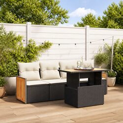 Sleek 5 Piece Outdoor Sofa Set with Versatile Design
