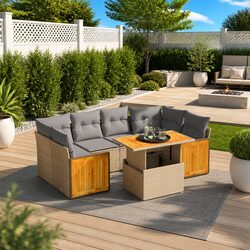 7 Piece Outdoor Sofa Set