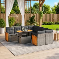 9-Piece Outdoor Sofa Set - Stylish and Functional