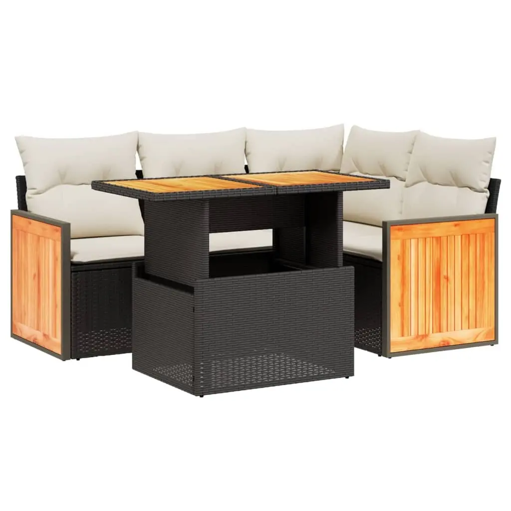 5-Piece Modular Outdoor Sofa Set, Easy Maintenance
