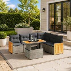 7 Piece Garden Sofa Set - Stylish and Durable Outdoor Furniture