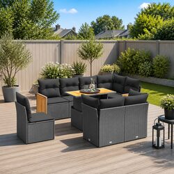 9-Piece Outdoor Sofa Set