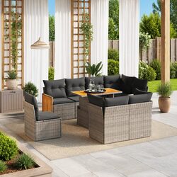 9 Piece Garden Sofa Set: Quality and Comfort Combined