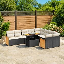 10-Piece Garden Sofa Set