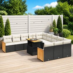 11 Piece Garden Sofa Set