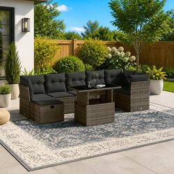 8-Piece Garden Sofa Set