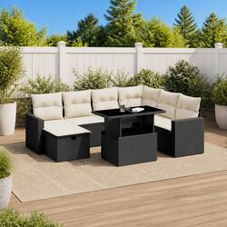 8-Piece Garden Sofa Set
