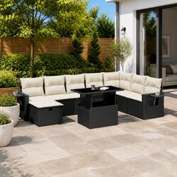 9 Piece Outdoor Sofa Set