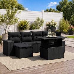 7 Piece Garden Sofa Set: Stylish and Functional