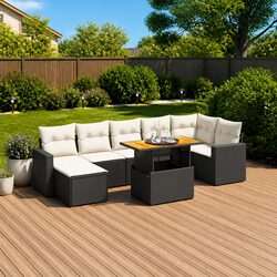 8 Piece Outdoor Sofa Set: Concise and Stylish