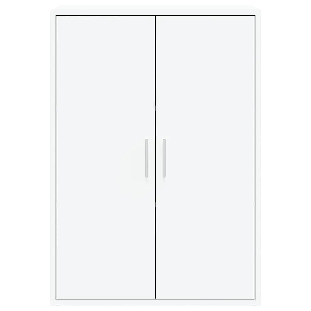 Engineered Wood Sideboard White 60 x 31 x 84 cm Storage Cabinet for Living Room