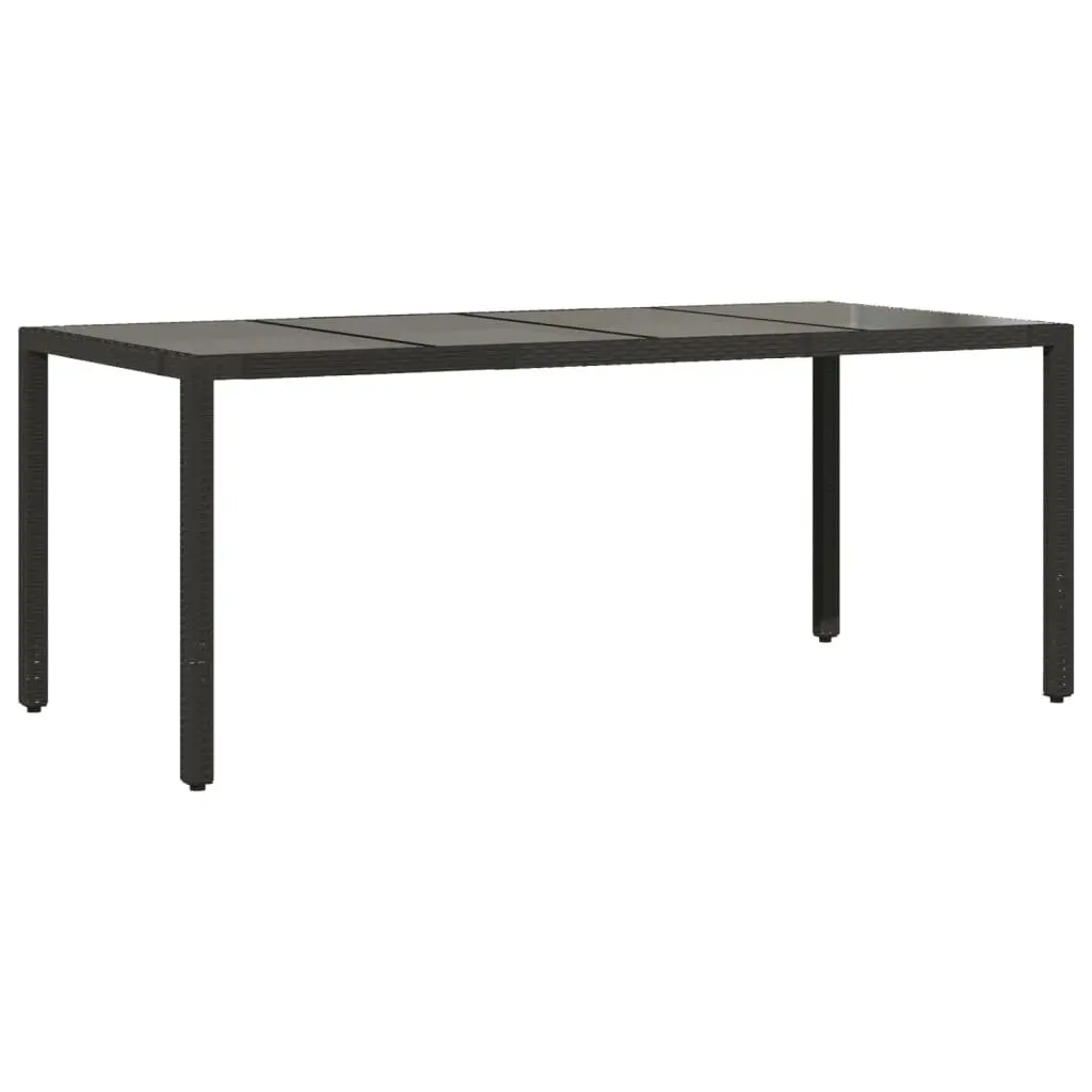 Garden Dining Set 9 Piece Outdoor Furniture Poly Rattan Table Chairs Cushions