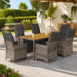 7-Piece Outdoor Bistro Set: Style Meets Functionality