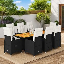 9 Piece Bistro Set for All Your Outdoor Needs