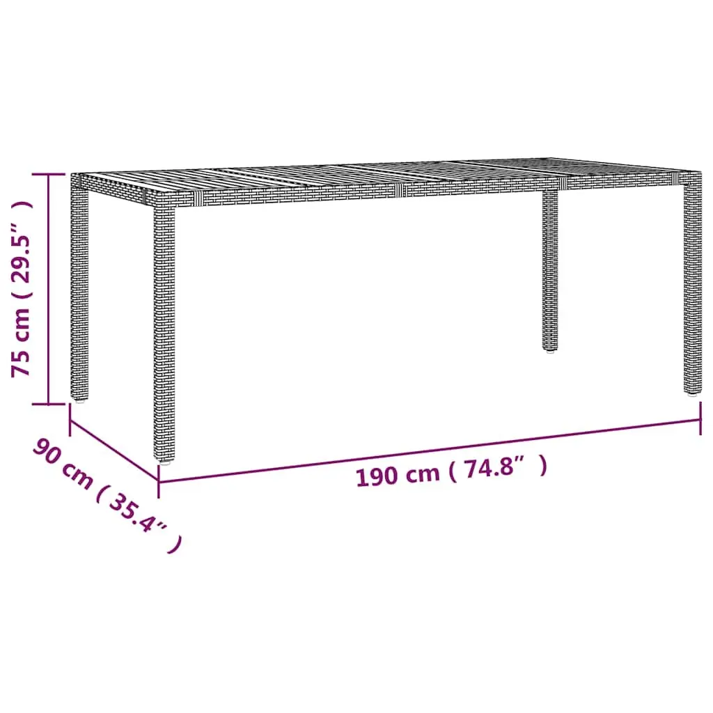 7 Piece Grey Bistro Set for Outdoor Dining Comfort