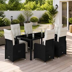7 Piece Garden Bistro Set: Quality Meets Comfort