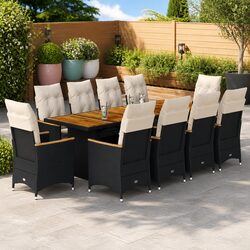 11-Piece Bistro Set: Durable and Stylish