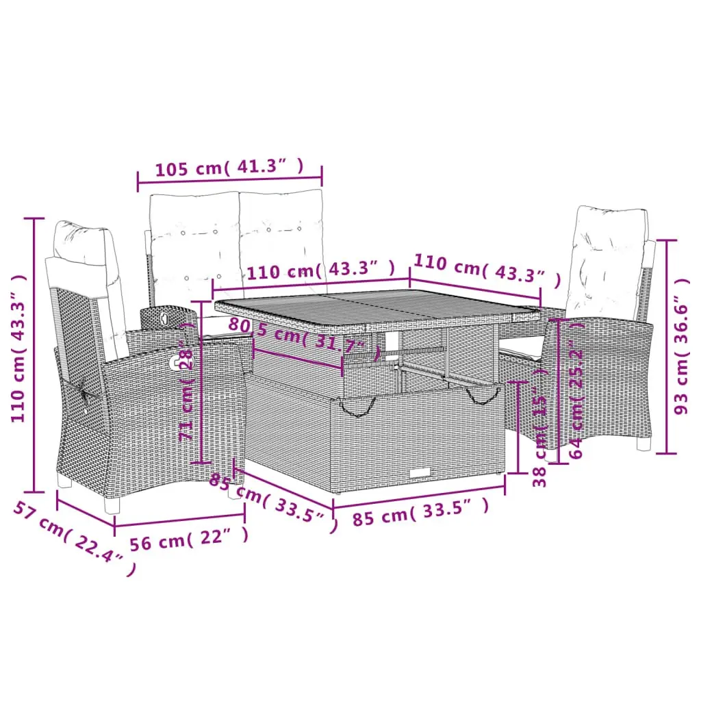 Garden Dining Set