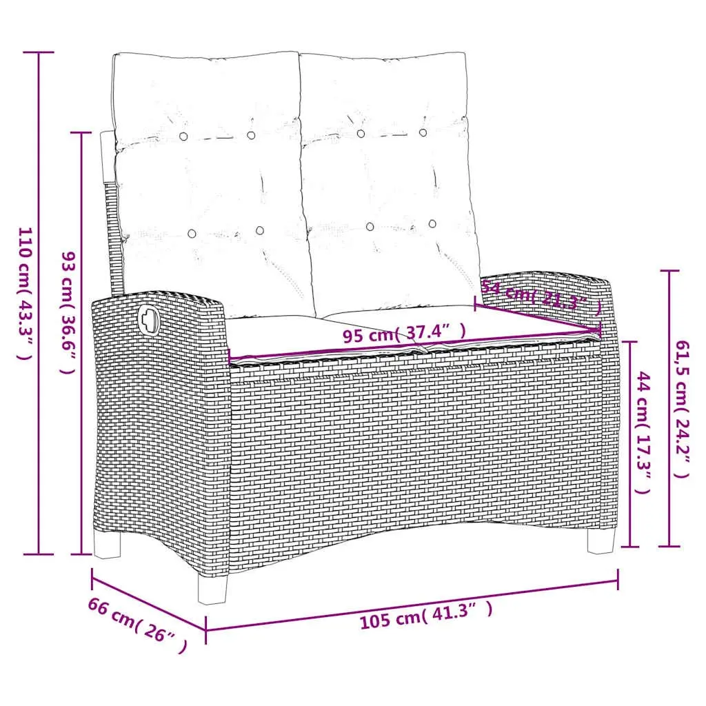 Grey Rattan Garden Dining Set for Outdoor Spaces