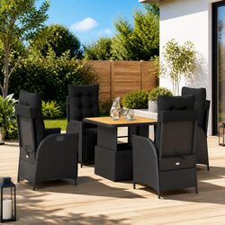 5 Piece Outdoor Dining Set - Stylish and Comfortable