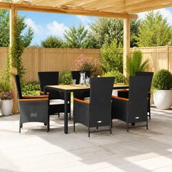 Compact and Stylish 7-Piece Outdoor Dining Set