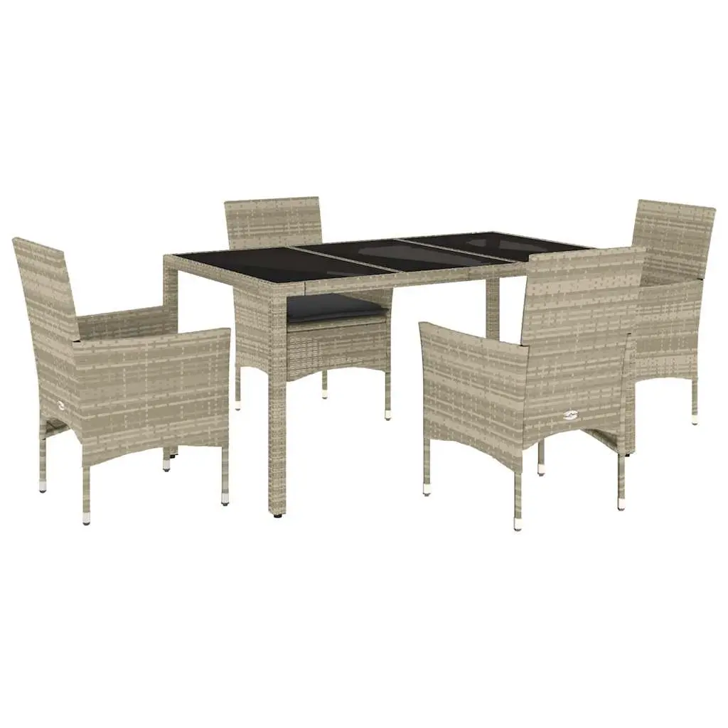5 Piece Outdoor Dining Set for Comfort and Style