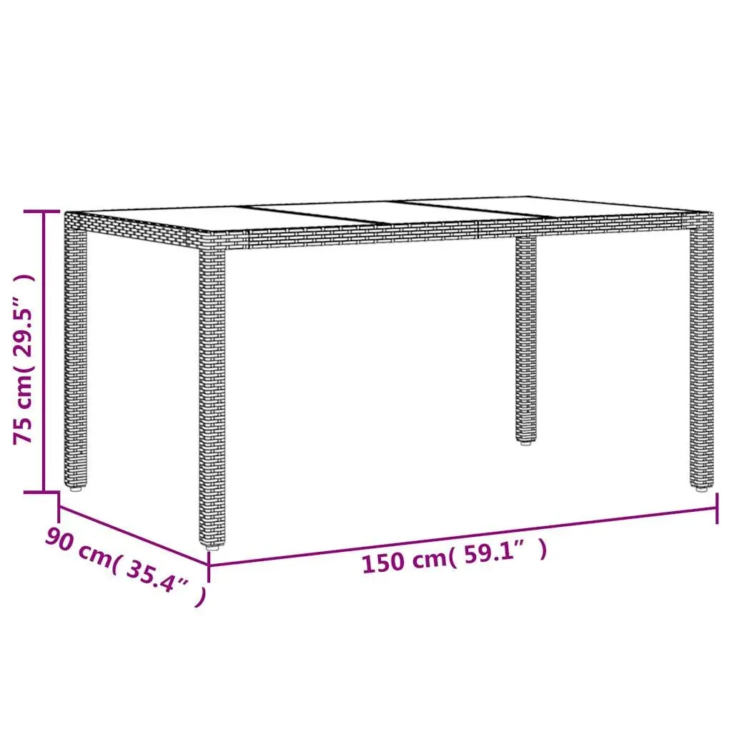 5 Piece Outdoor Dining Set for Comfort and Style