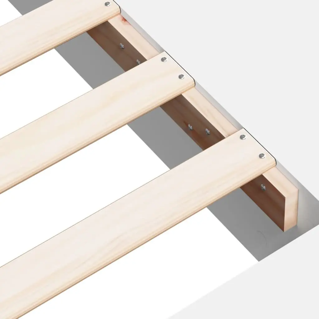 White Bed Frame 90x190 cm with Storage Options