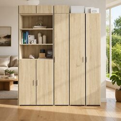 Compact Highboard Storage Cabinet for Easy Organization