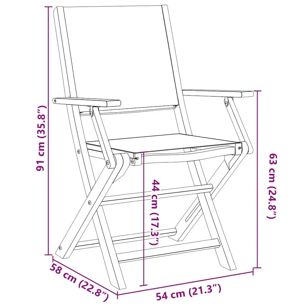 7 Piece Garden Dining Set White Fabric Solid Wood Outdoor Patio Furniture