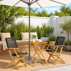 3 Piece Bistro Set for Outdoors