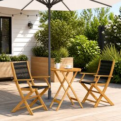 3 Piece Bistro Set for Outdoors
