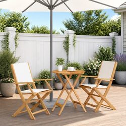 Compact 3 Piece Bistro Set for Your Outdoor Space