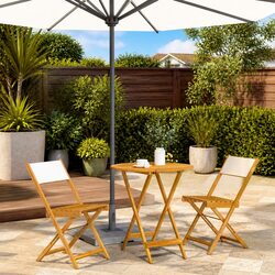 3 Piece Bistro Set for Outdoor Enjoyment