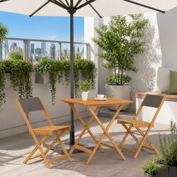 3 Piece Bistro Set for Outdoor Enjoyment